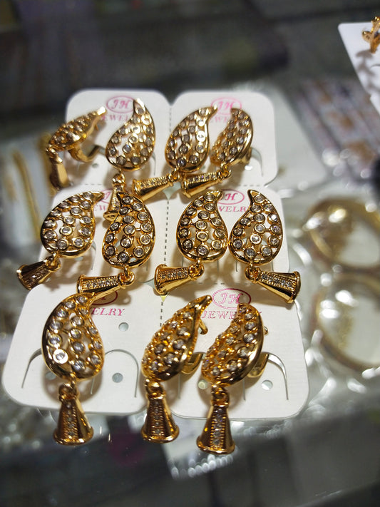 New China Gold Earring kantya Beautiful Design and quality for girls and women