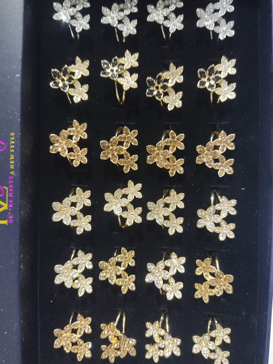 Flower shape ring