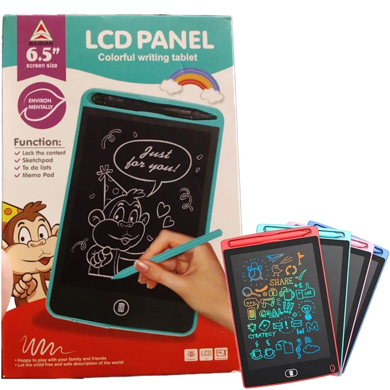 Tablets for kids | Best selling LCD Writing Tablet,Erasable E-Writer Digital Drawing Board Toddler Boy and Girl Learning Toys Gift  6.5 inch