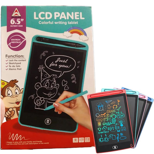Tablets for kids | Best selling LCD Writing Tablet,Erasable E-Writer Digital Drawing Board Toddler Boy and Girl Learning Toys Gift  6.5 inch