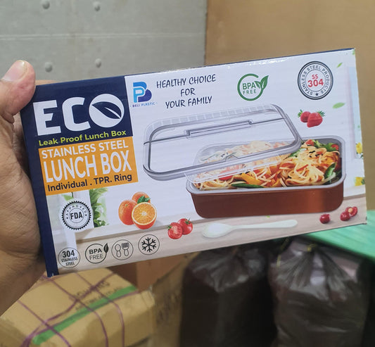 ECO Leak Proof Stainless Steel Lunch Box