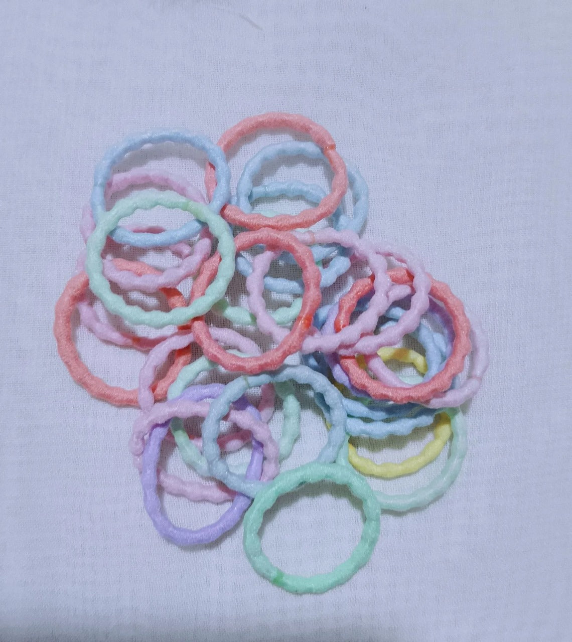 Baby ponies Box&Cute Candy Color Rubber Bands for Girls