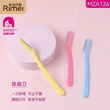 Rimei Dermaplaning Tool, Facial Razor & Hair Removal Tool, High Precision Blade,Smooth & Even Skin, Stainless Steel (Pack of 1)