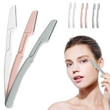 Rimei Dermaplaning Tool, Facial Razor & Hair Removal Tool, High Precision Blade,Smooth & Even Skin, Stainless Steel (Pack of 1)