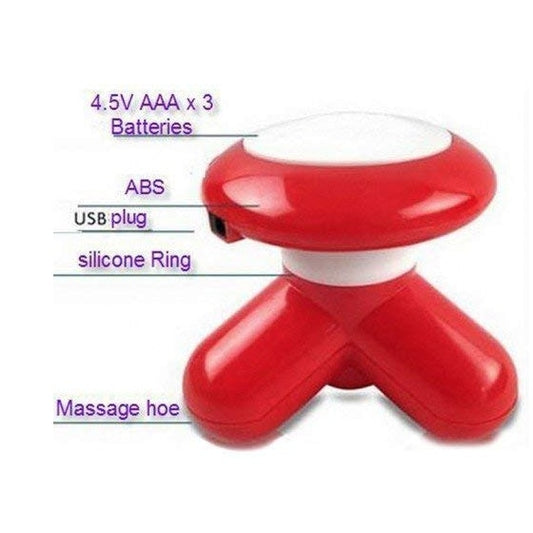 Full Body Massager Vibration Acupressure Electric USB Port Mini mimo mini vibration slimming body For pain relief